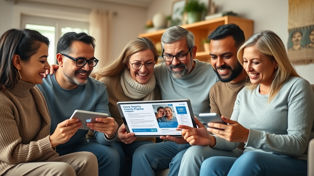 People looking at computers