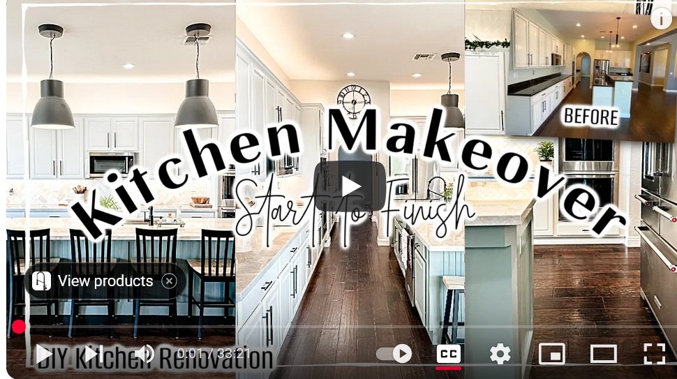 kitchen makeover video